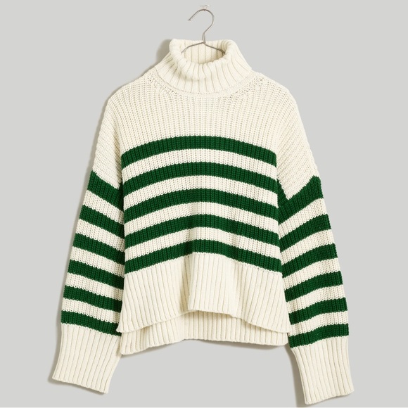 Madewell Wide Rib Turtleneck Sweater - Picture 4 of 5